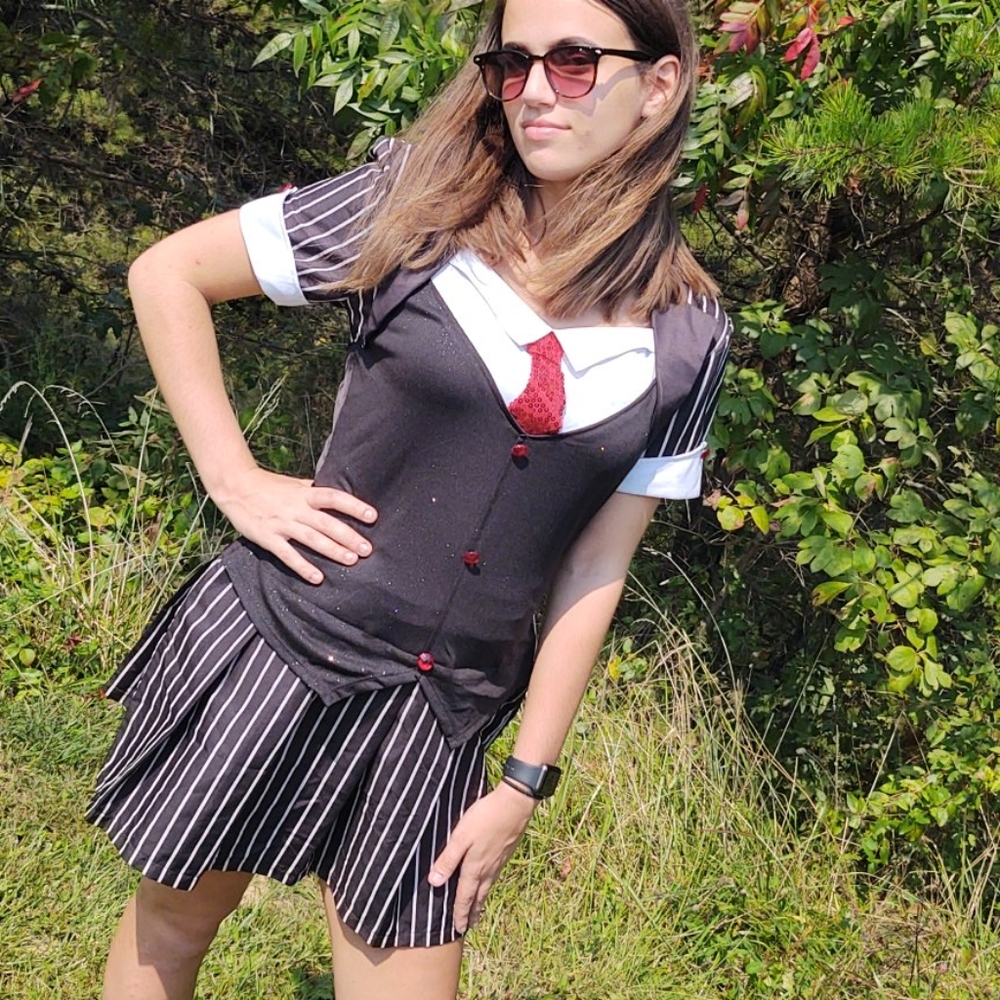 Schoolgirl Uniform Costume Med